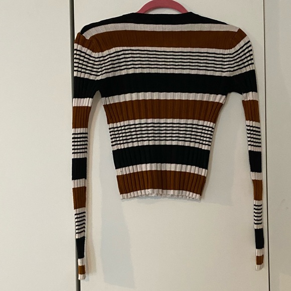 Dynamite Long Sleeve Ribbed Tee - Picture 2 of 3